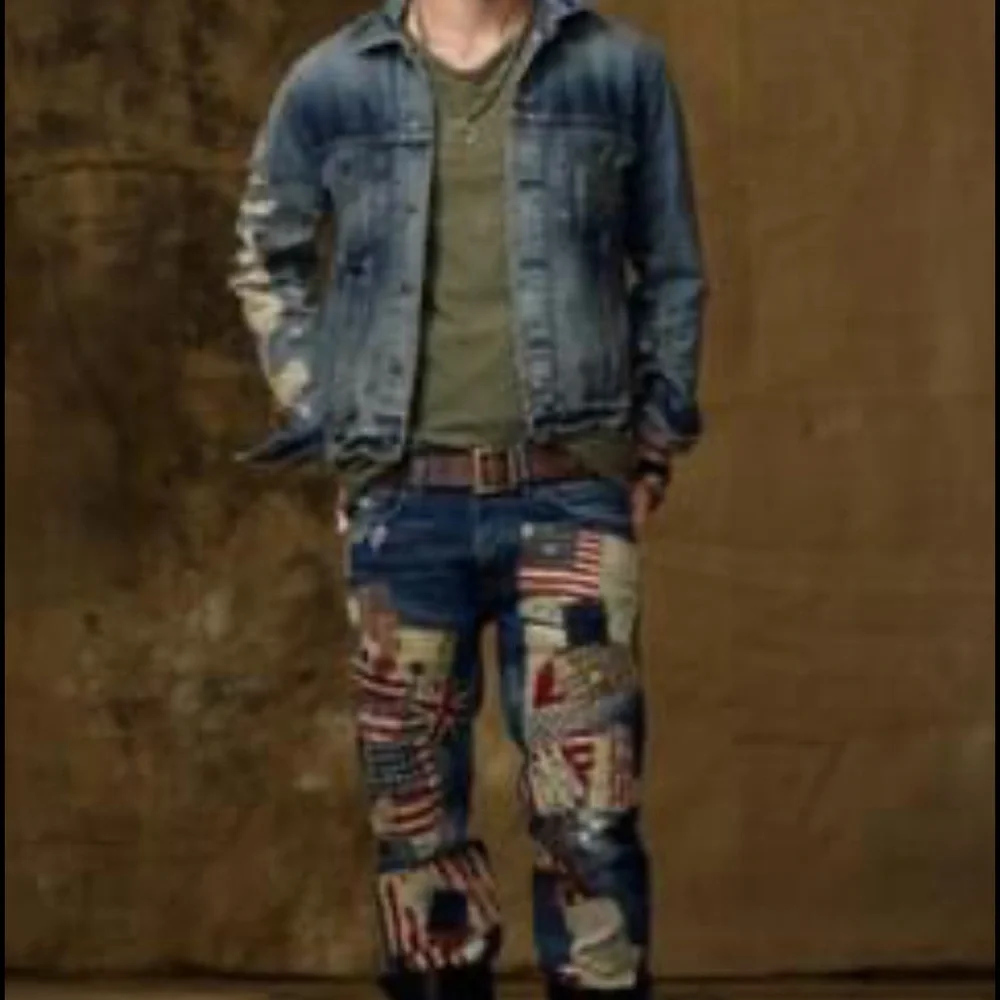 Ralph Lauren denim and supply flag Jean only 1500 pair made very rare. - Picture 3 of 6